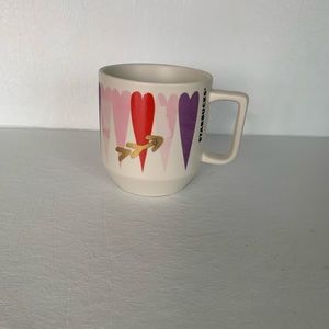 Starbucks 2016 Watercolour Hearts Mug